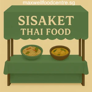 Sisaket Thai Food at Maxwell Food Centre Menu